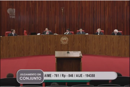Na manhã desta sexta-feira (9), o relator, ministro Herman Benjamin, deve terminar a leit